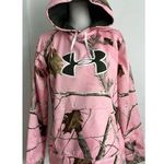Under Armour • Pink Camo Pattern Hoodie Sweatshirt Photo 0