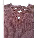 Planet Gold  Distressed Knit Sweater Photo 2
