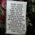 Suzy Shier  Black Rose Sheer Ruffle Blouse Women’s Small Flutter Sleeve Romantic Photo 6