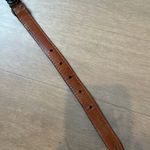 Brighton Vintage  Embossed Braided Leather Belt Photo 9