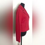 BCBGMAXAZRIA - Vibrant Red Y2k Jacket Size 4 Photo 1