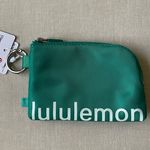 Lululemon Clippable Card Pouch - Maldives Green/Mint Moment Photo 0
