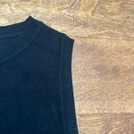 ZARA Black Cropped Ribbed Tank Photo 3