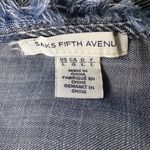 Saks 5th Avenue Saks Fifth Avenue Women's Striped Sheath Denim Dress Size L Photo 3