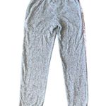 Hippie Rose  Gray Jogger Pants Pink Velvet Trim Juniors New Photo 3