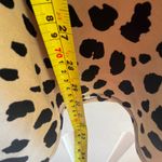 Hilary Radley  Leopard Print Midi Skirt Women's Size L Tan Black Polyester NWT Photo 8