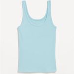 Gap , The Essential Cami Tank Top Ribbed Scoop Neck Sz S Photo 2