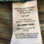 Terra & Sky  Biker Shorts Size 4X 28W-30W Polyester Spandex Pull On  Womens NWOT Photo 4