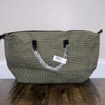 Lulu Dharma NWT  Frasier Weekender - Green Plaid Photo 2
