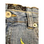 Lucky Brand flamingos pineapple watermelon embroidered jeans shorts Photo 12