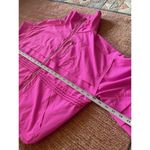 Free People Check It Out Jacket-$128 Retail-Size S Hot Pink Waterproof Photo 7