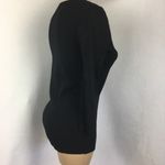 Cable & Gauge  Black Knit Embellished Neck Half Sleeve top S Photo 3