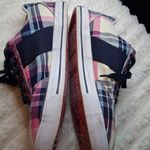 U.S. Polo Assn. Women's Lexie Navy/Blue/Pink Plaid Sneaker 10 SZ Photo 7