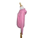 PINK - Victoria's Secret Victoria's Secret PINK Textured Light Pink Hoodie. Size Medium. Photo 1