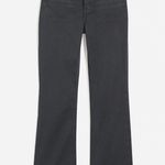Madewell Kick Out Crop Pants in Garment-Dyed Sateen in Dark Pavement Size 27 NWT Photo 4