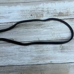 Brighton VTG  Crossbody Bag Wallet Small Card Holder Zip Coin Leather Black Croc Photo 3