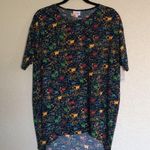 LuLaRoe Irma Pixel Unicorn Tunic Shirt Top XS Photo 5
