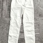 Theory  Thaniel Approach Stretch Cropped Pants in New Ivory, Size 2 New w/Tag Photo 4