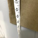 Gimmicks by BKE Gimmicks Olive Green Deep V-neck Sleeveless Cropped Corduroy Boho Overalls S Photo 3