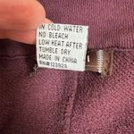 XCVI  Sweatshirt Jacket Womens Medium Wine‎ Full Zip Up Pleated Cotton Pockets M Photo 13