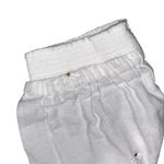 Lucky Brand White Eyelet Embroidered Tassel Tie Top Blouse size Small Photo 7