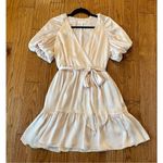 Ted Baker  London blush wrap puff sleeve dress size 2 Photo 8