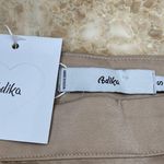 Adika Ruched Mini Skirt. Tan. Size small. NWT Photo 4