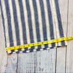Madewell Houston Striped Linen Wide Leg Pull On Crop Pants. Size Small. EUC Photo 13