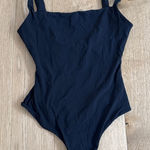 SKIMS  Bodysuit Square Neck Size XS Black Photo 0