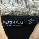 Nasty Gal Black Satin Dress Photo 5
