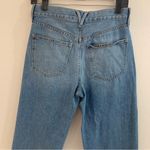 Veronica Beard  Taylor Wide Leg Crop High Rise Raw Hem Jeans Size 27 Photo 7