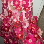 Dolls Kill  Pink Floral Mini Dress Photo 4