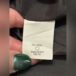 J.Crew ruffle neck black wool shift dress size 6 Photo 6