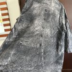 DRESS TO KILL by Jane Mohr | Black and White Hand Dyed Lagenlook Tunic Blouse Size undefined Photo 6