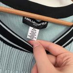 Karl Lagerfeld Academica Short Sleeve Pullover Sweater Photo 2