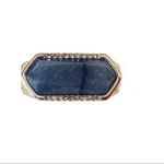KEEP Collective Stone Geo Bar Charm Blue Photo 0