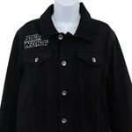Disney NEW Star Wars Our Universe Parks Denim Jean Jacket Coat Unisex Black Photo 2