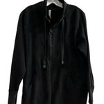 Athleta  Women's Black Cozy Karma Half-Zip Pullover Dress Size M Photo 1