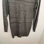 The Limited  Turtleneck Tunic Sweater Dress Green Photo 8