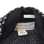 Dana Buchman Black/White Sleeveless Cardigan Top Women's Size Small | 26 Photo 2