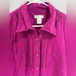 Orvis Linen Blend Shift Dress Sun Dress Sundress Knee Length Minimal Basic M Photo 6