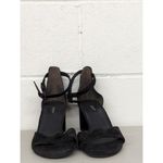 Paul Green NEW black heeled sandal christy heel open toe Us 8, UK 5 1/2 Photo 1