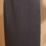 Nine & Co. Blue Midi Skirt Size 12 Zipper In Back Photo 0