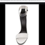 Tibi  $425 Clara Sandal with Ankle Strap White Clear Size 35 5 INDIE SLEAZE Photo 3