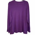 Happy Howlidays Dog Novelty Sweatshirt Purple Size undefined Photo 1