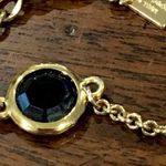 Kate Spade Gold Tone & Black Crystal 32” Necklace Photo 10