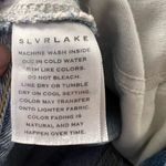 SLVRLAKE $299 Tyler Frayed Hem Straight Leg Jeans Size 27 Blue Photo 7