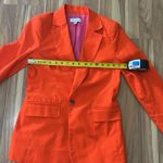 Women's Orange Blazer Photo 9