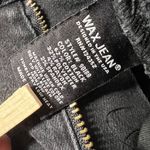 Wax Jean ‎ Distressed Black Wash Skinny Jeans Ripped Frayed Hem Women's Size 9/29 Photo 3