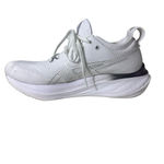 ASICS  Gel Nimbus 26 Performance Running Shoes Women's 7.5 White Platinum Silver Photo 5